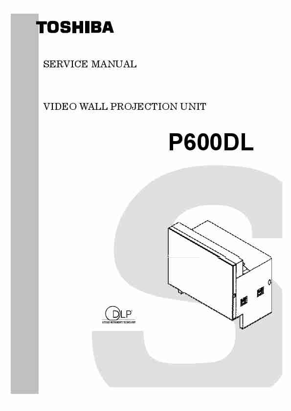 Toshiba Projection Television P600DL-page_pdf